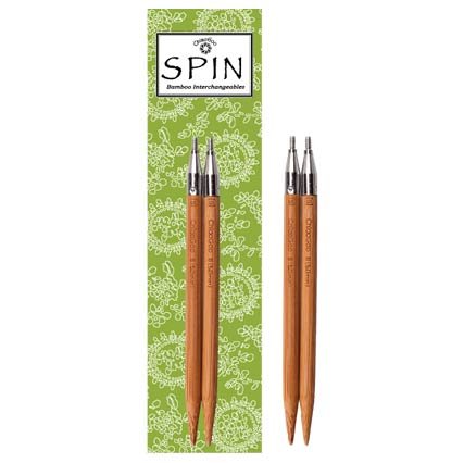 ChiaoGoo SPIN™ Bamboo Tips - 4" (10 cm)