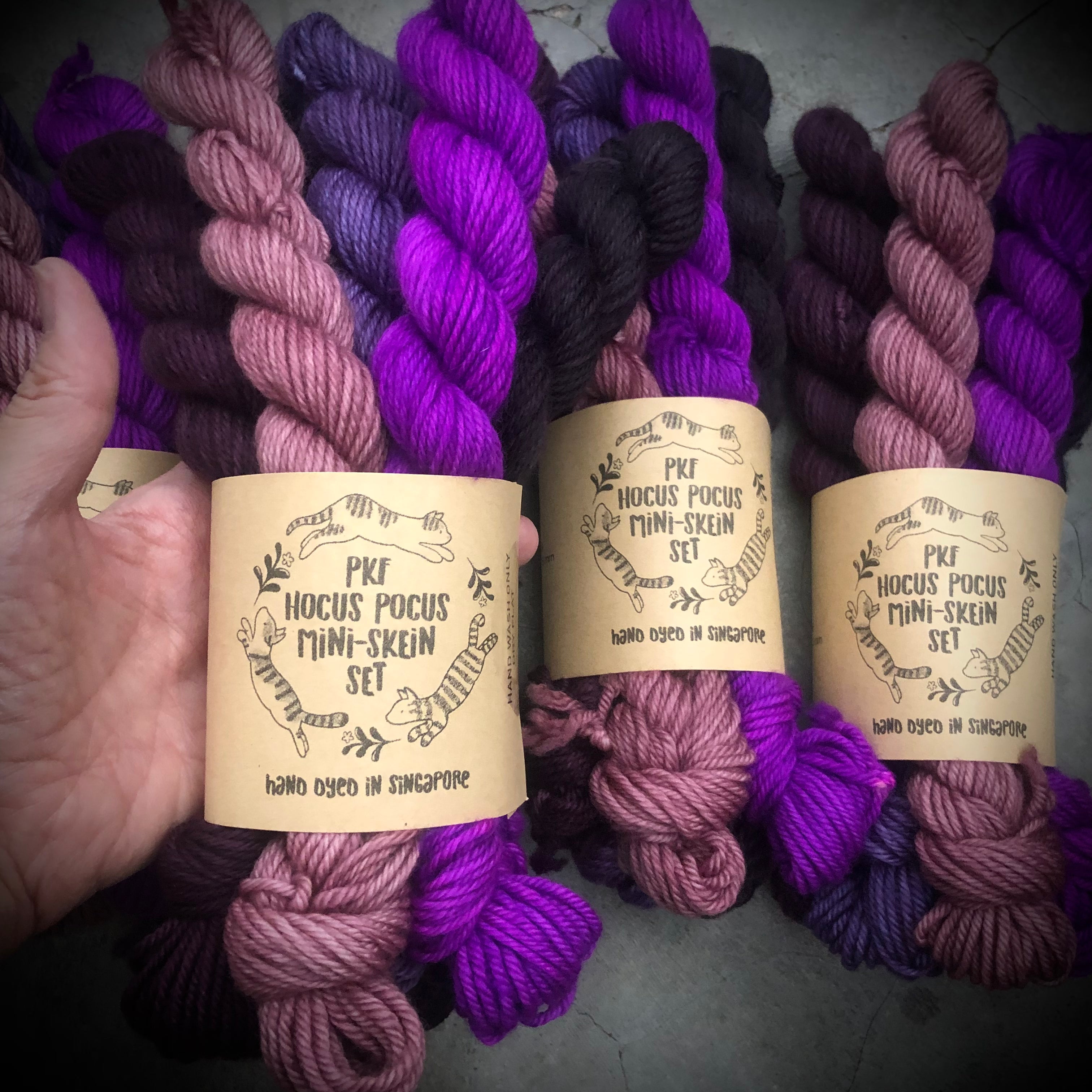 Hocus Pocus 2026 | 5-mini-skein DK Set