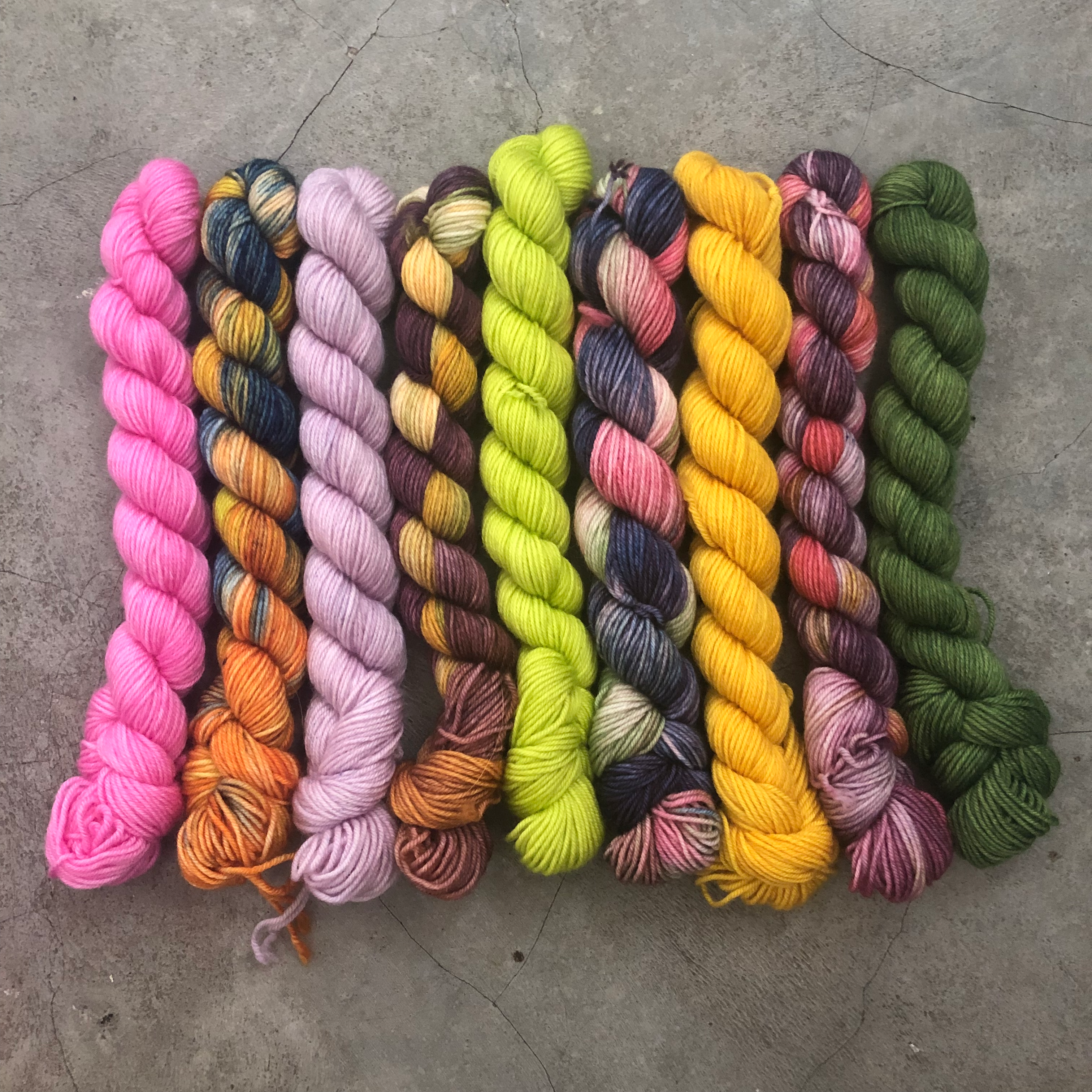 PKF 2025 Sock Set Club | mini-skein